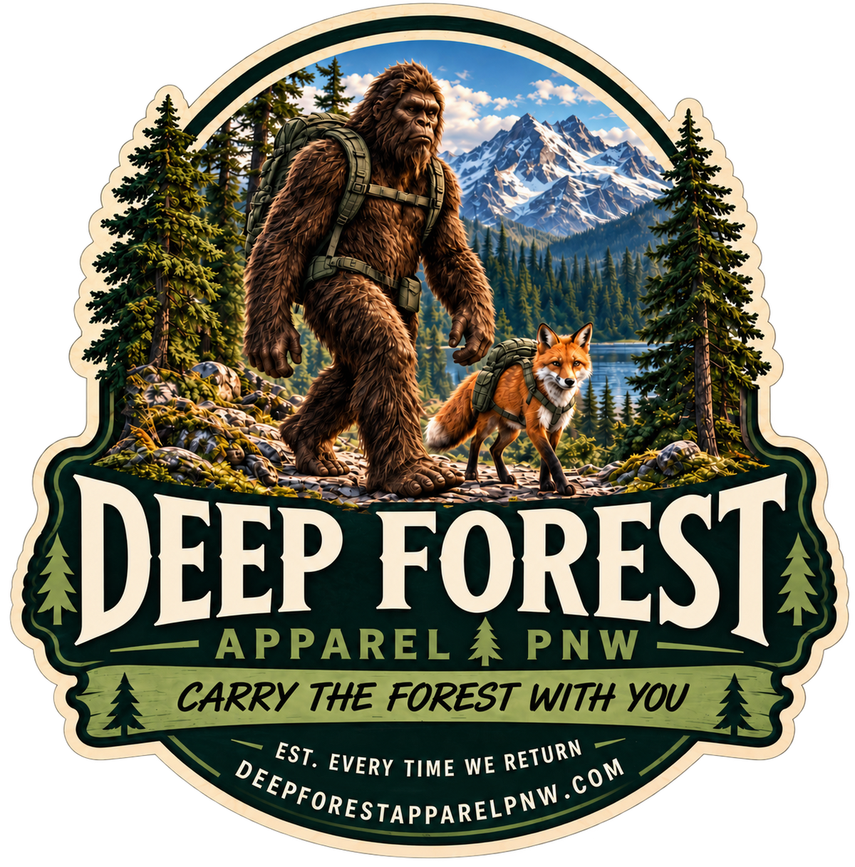 Deep Forest Apparel PNW
